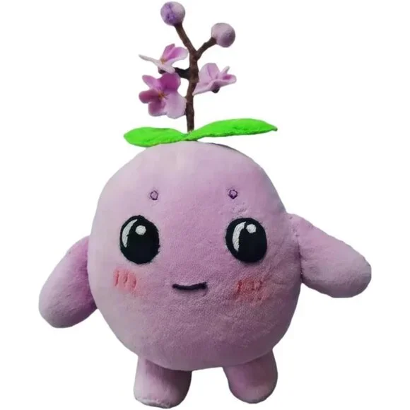Unique Purple Plush Handmade Soft Stuffed Plum Doll Original Design Cute - Picture 1 of 6